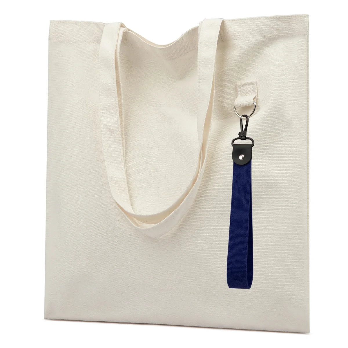 Сумка для покупок LUMISSA 325 г/м² с ремувкой натуральный/тёмно-синий