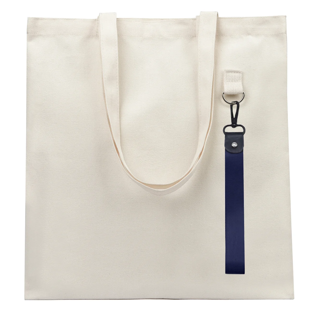 Сумка для покупок LUMISSA 325 г/м² с ремувкой натуральный/тёмно-синий - фото 2
