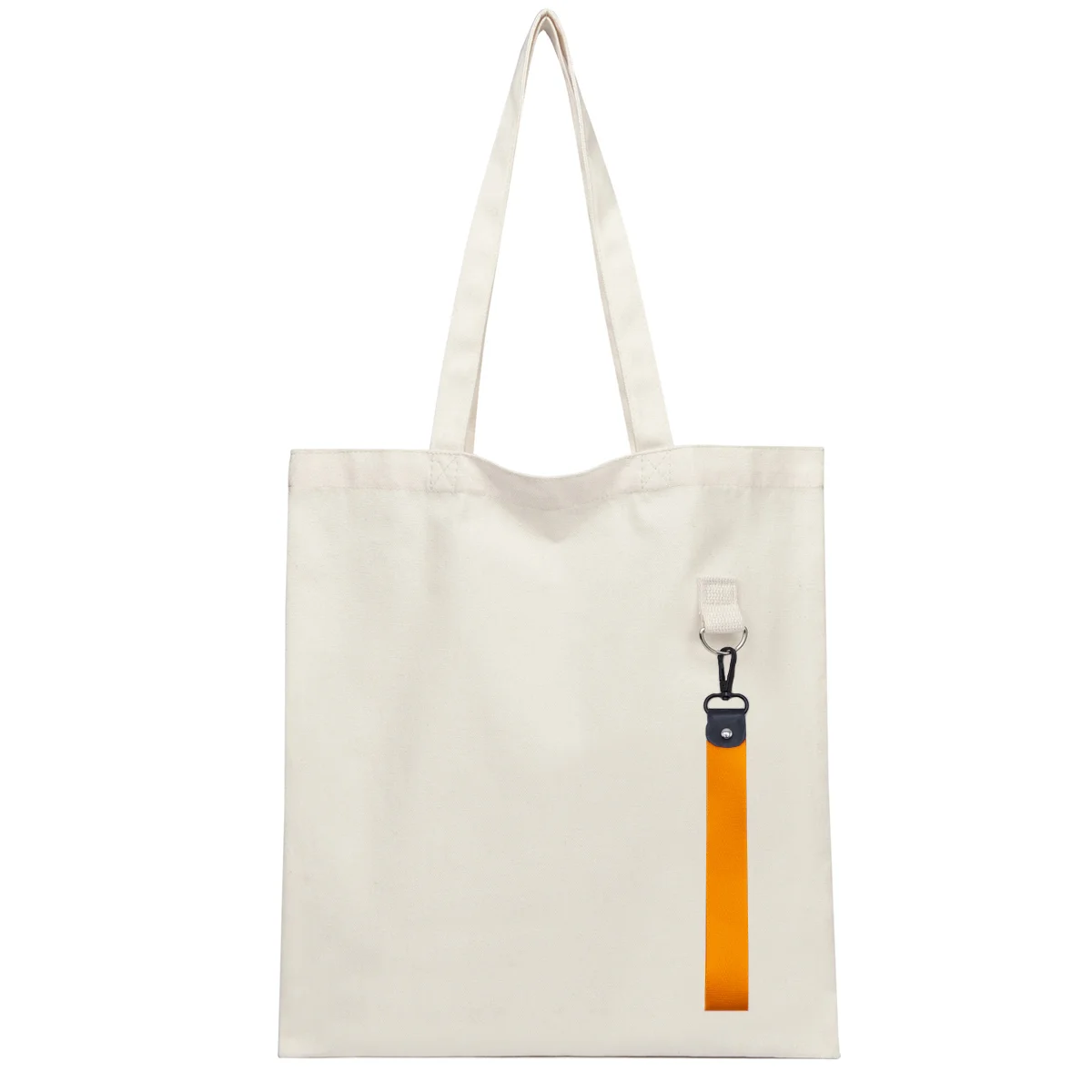 Сумка для покупок LUMISSA 325 г/м² с ремувкой натуральный/оранжевый - фото 3