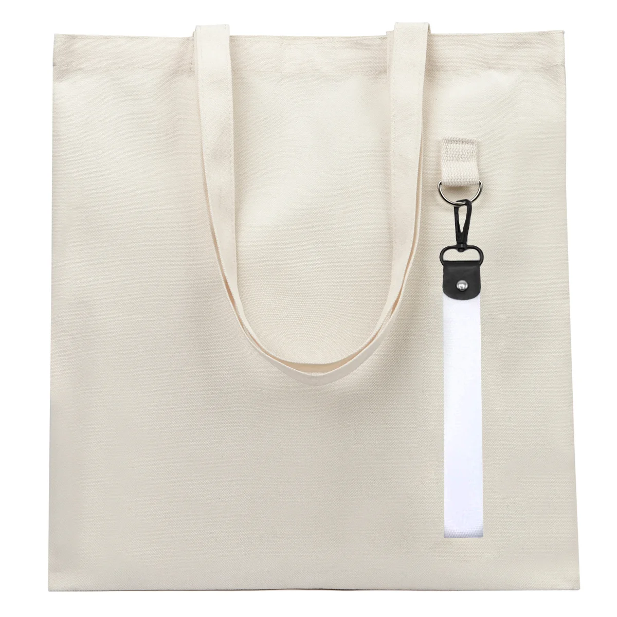 Сумка для покупок LUMISSA 325 г/м² с ремувкой, натуральный/белый - фото 2