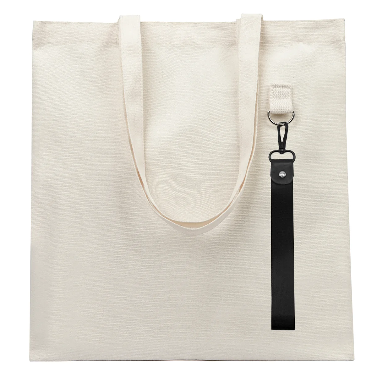 Сумка для покупок LUMISSA 325 г/м² с ремувкой, натуральный/чёрный, Бежевый/Чёрный - фото 2