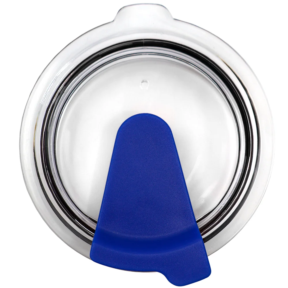 Кружка с крышкой Velvet Duo софт-тач тёмно-серая/синяя 350 мл - фото 2