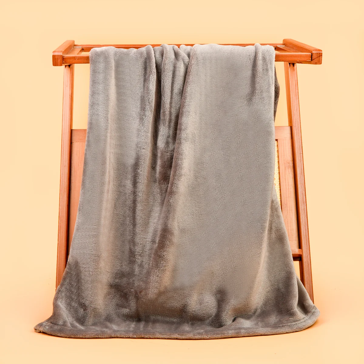 Плед FLANNEL, серый - фото 7