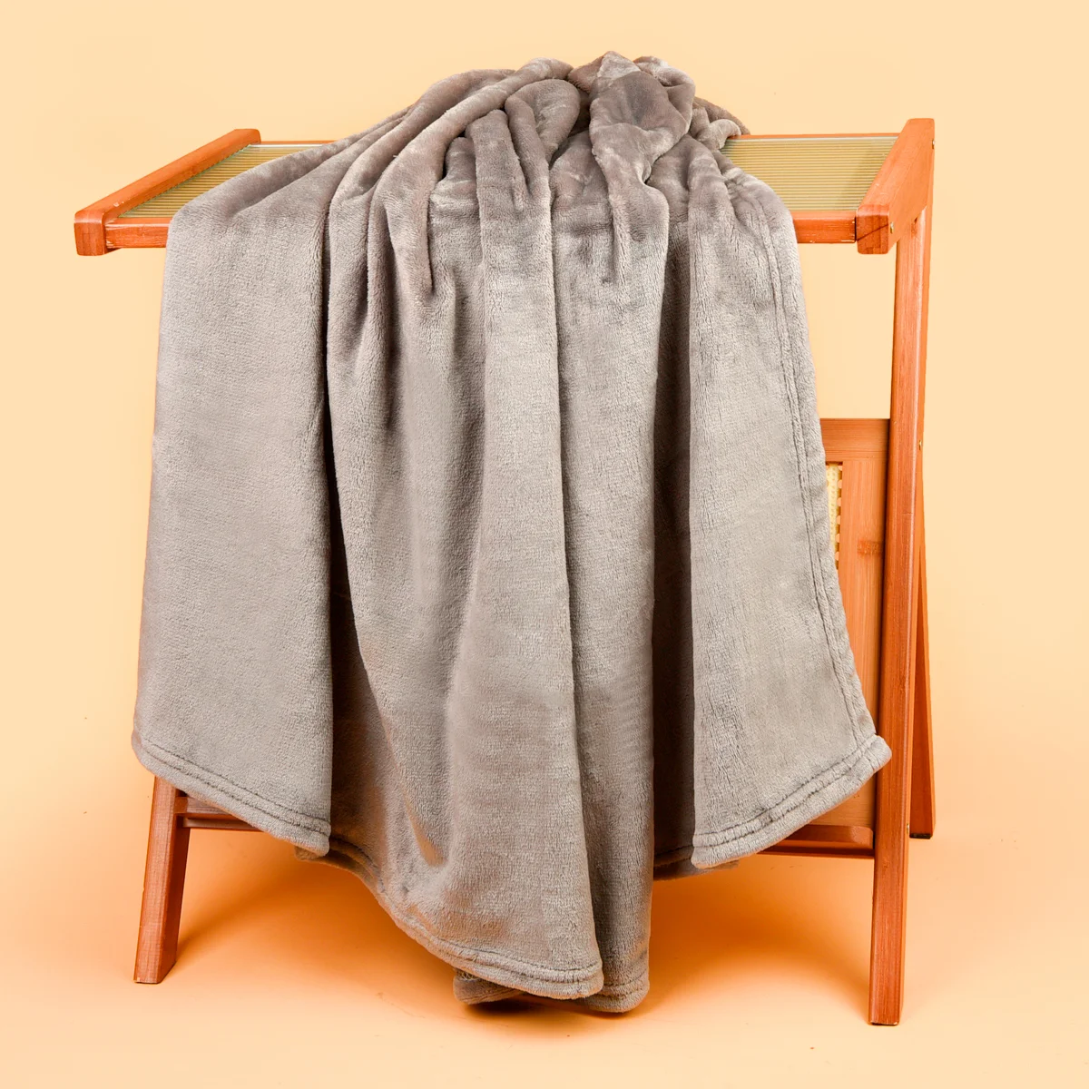 Плед FLANNEL, серый - фото 9