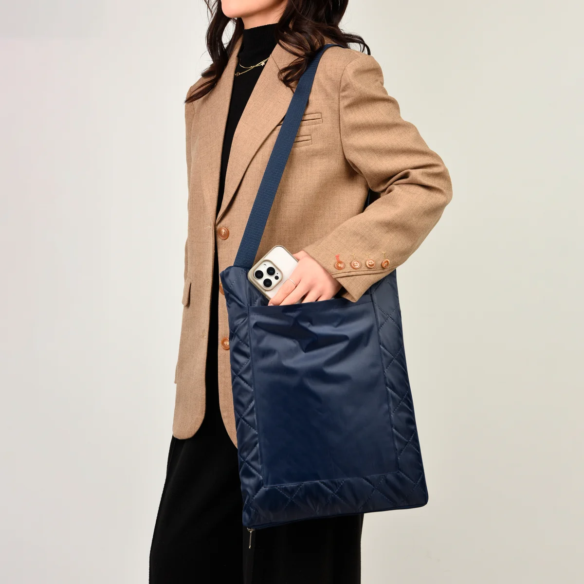 Плед-сумка WEEKEND, темно-синий - фото 3