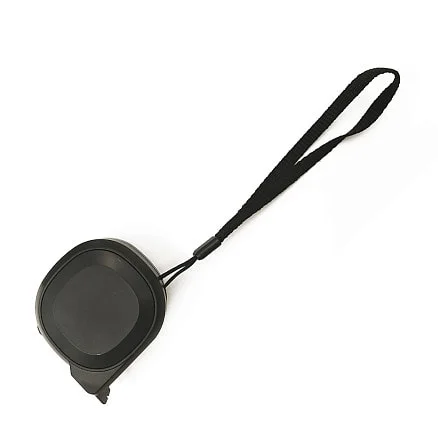 Рулетка Tools Carpenter, 3 метра пластиковая, с ремешком, черная - фото 4