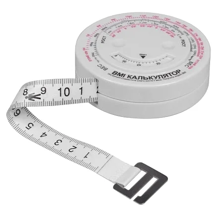 Рулетка Tools Healthy Lifestyle 1,5 метра белая пластиковая с мягкой лентой - фото 4