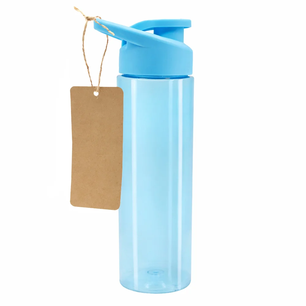 Пластиковая бутылка Ronny To Go с биркой голубая 640 мл