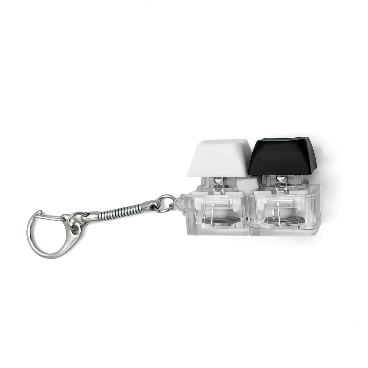 Брелок KeyDuo с LED подсветкой чёрно-белый Черно-Белый - фото 4
