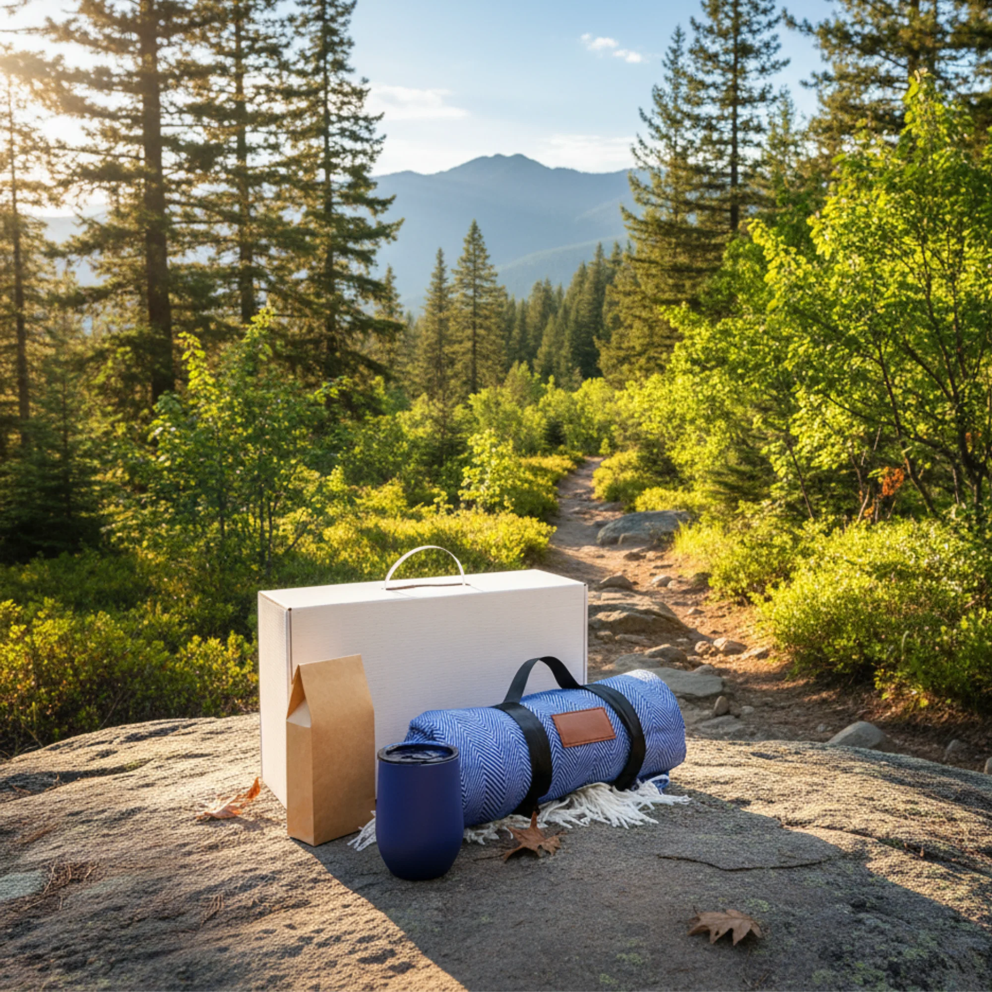 Подарочный набор KEEP CALM, синий - фото 7