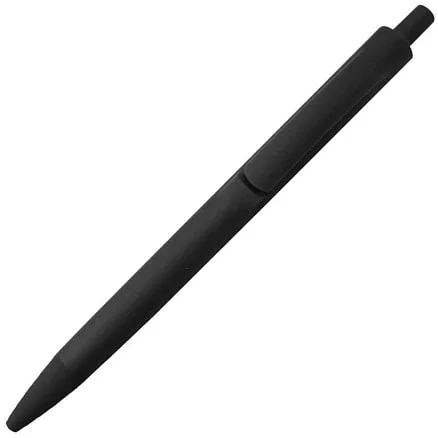 Ручка шариковая IGLA SOFT пластиковая софт-тач черная - фото 2