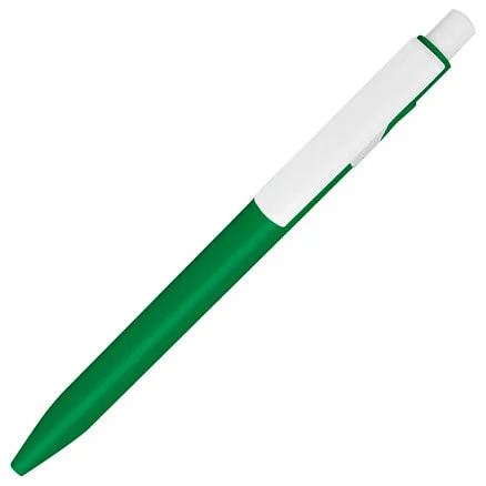 Ручка шариковая пластиковая Ravena Color зеленая/белая - фото 3