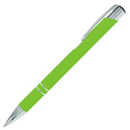 Ручка шариковая Legend Soft Touch зеленая Зелёный - фото 1