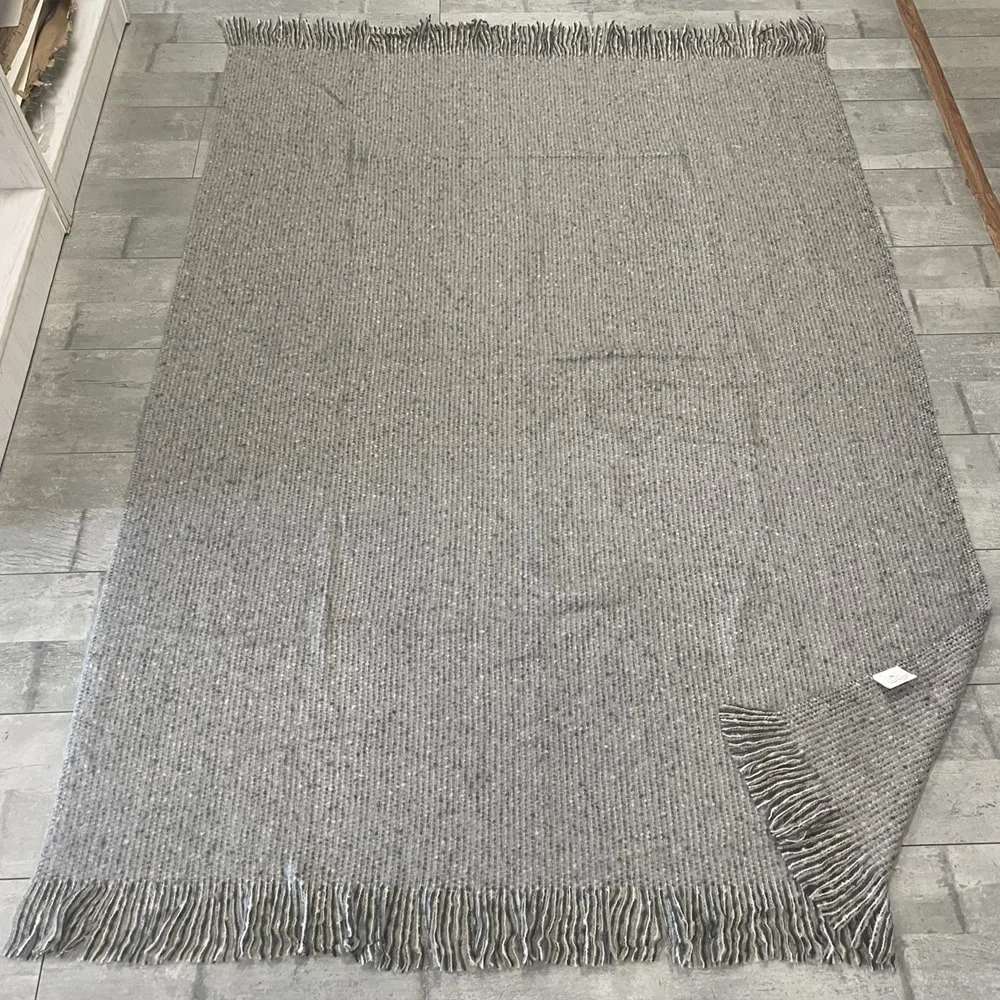 Плед акриловый SUPER SOFT CARE, тёмно-серый - фото 4