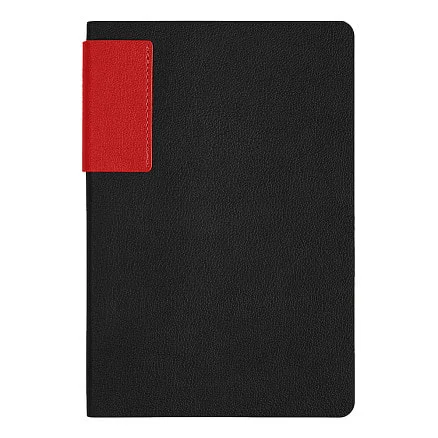 Ежедневник Flexy Star Sivilia Black Edition Color А5 черно-красный недатированный в гибкой обложке - фото 2