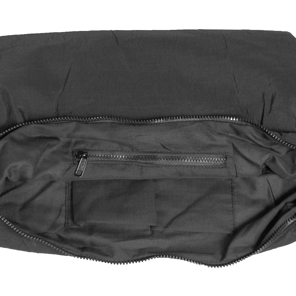 Сумка нейлоновая Messenger Bag Comfort Travel чёрная Чёрный - фото 7