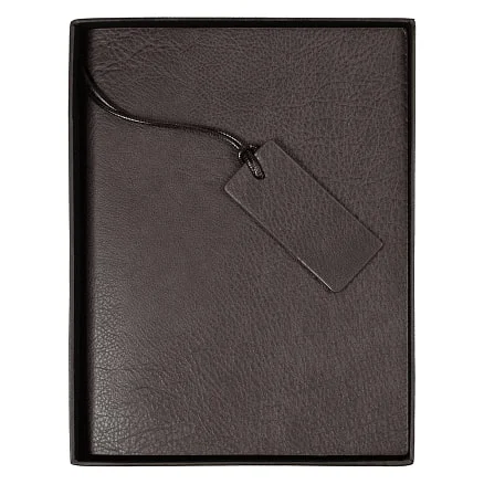 Ежедневник Flexy Foggia Leatherette B5 коричневый недатированный в гибкой обложке в подарочной коробке - фото 2