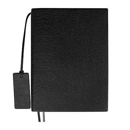 Ежедневник Flexy Foggia Leatherette B5 черный недатированный в гибкой обложке в подарочной коробке Чёрный - фото 3