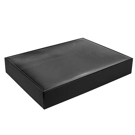 Ежедневник Flexy Foggia Leatherette B5 темно-синий недатированный в гибкой обложке в подарочной коробке - фото 5