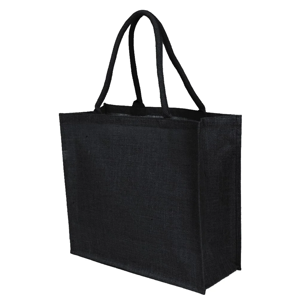 Сумка из джута Caravan Jute чёрная Чёрный - фото 2