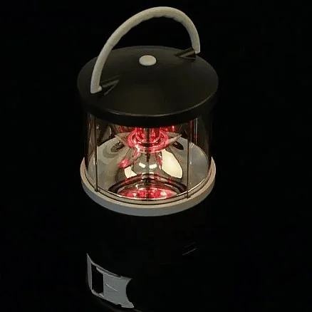 Набор инструментов Tools lantern cо встроенной лампой 15 инструментов черный в пластиковом футляре - фото 5