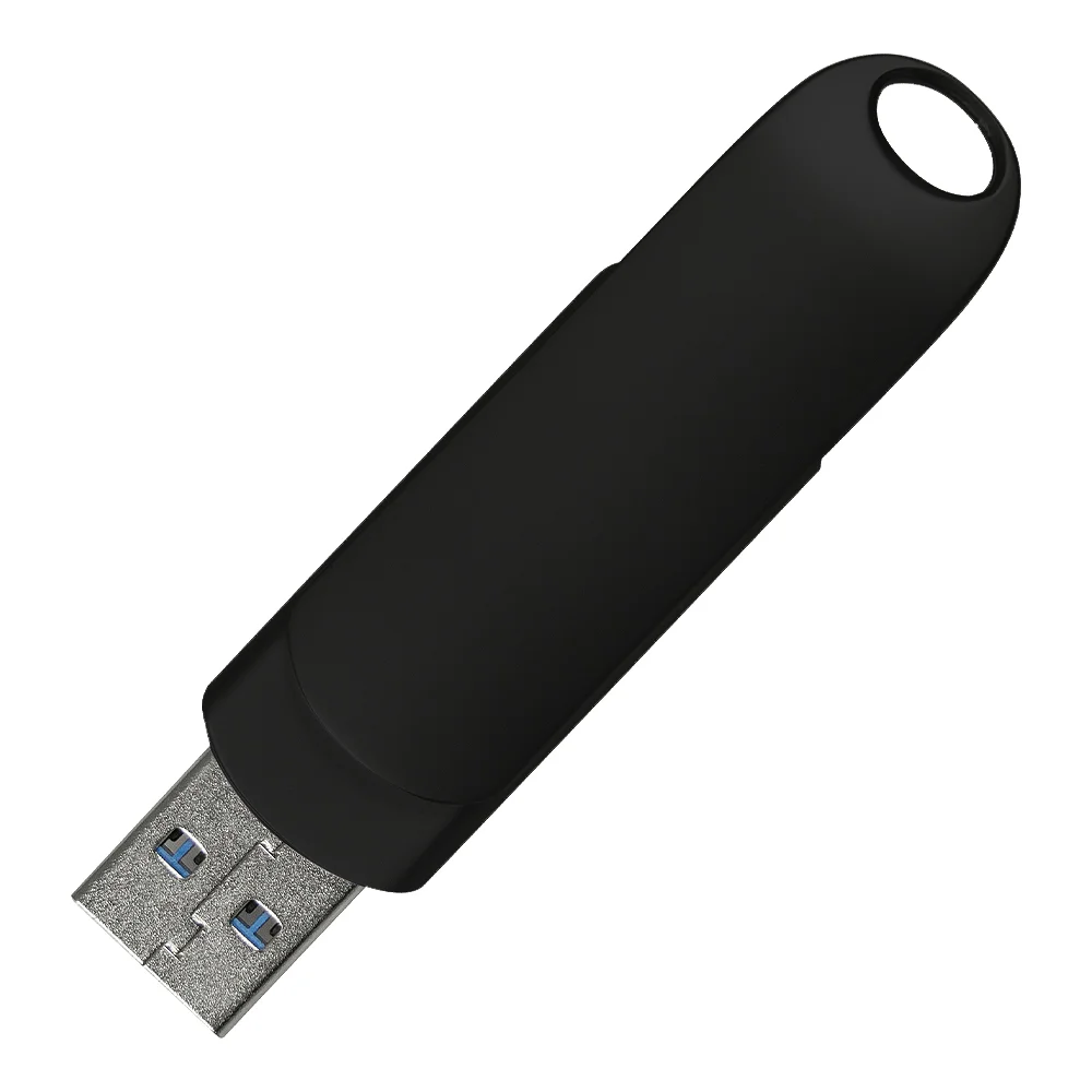 Флеш накопитель USB 3.0 + TYPE C Cupertino черный матовый - фото 2