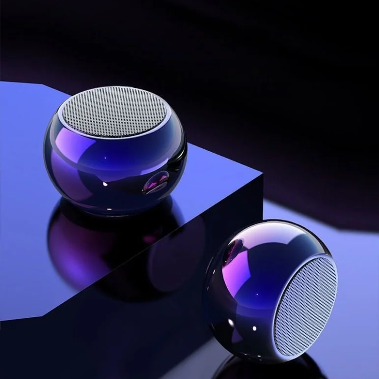 Колонка беспроводная MyTone Mini Sound Чёрный металлик - фото 4