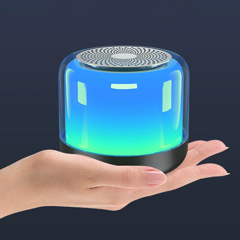Колонка беспроводная MyTone Light Sound со светомузыкой Черный - фото 5