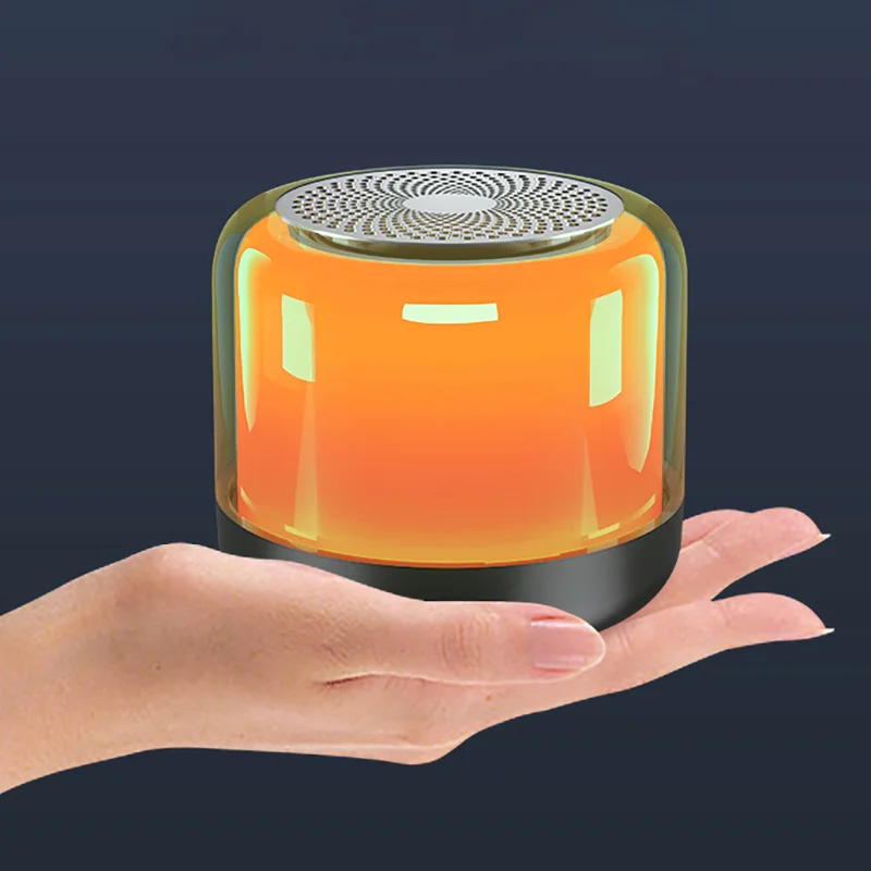 Колонка беспроводная MyTone Light Sound со светомузыкой Черный - фото 6