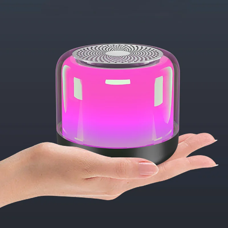 Колонка беспроводная MyTone Light Sound со светомузыкой Черный - фото 7