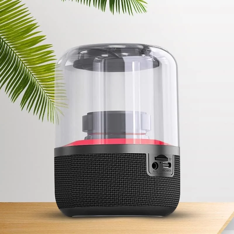 Колонка беспроводная MyTone Mega Bass со светомузыкой Черный - фото 2