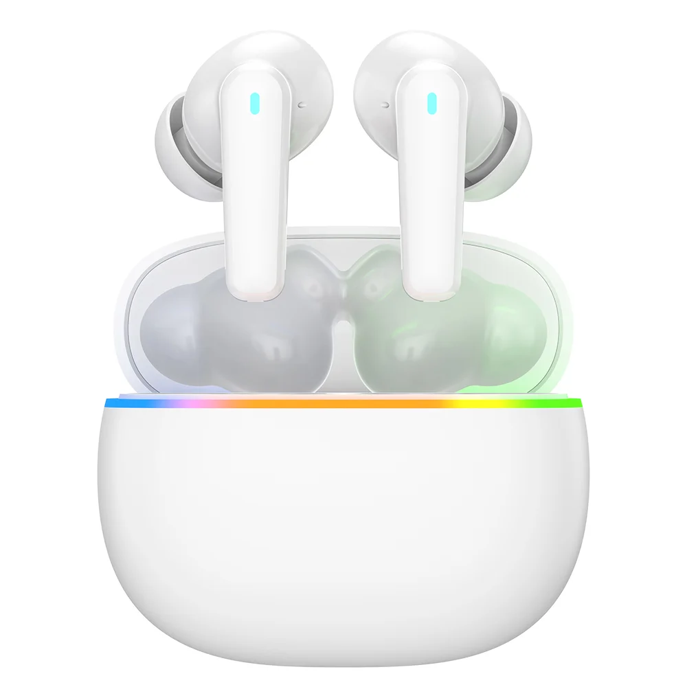 Наушники беспроводные Bluetooth Praise белые - фото 2