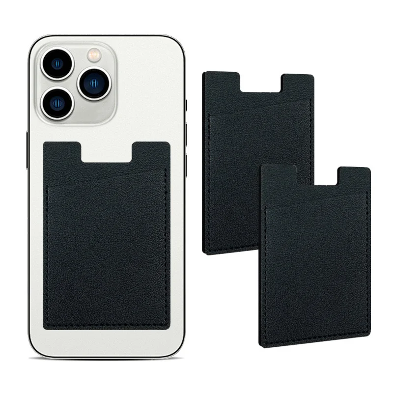 Держатель карт на телефоне SlimPocket, чёрный, Черный - фото 2