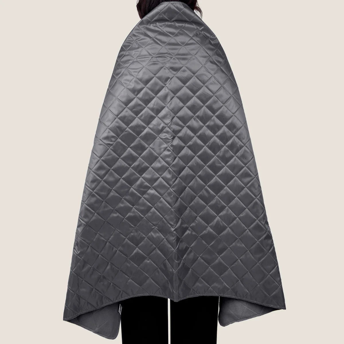 Плед PONCHO, тёмно-серый - фото 3