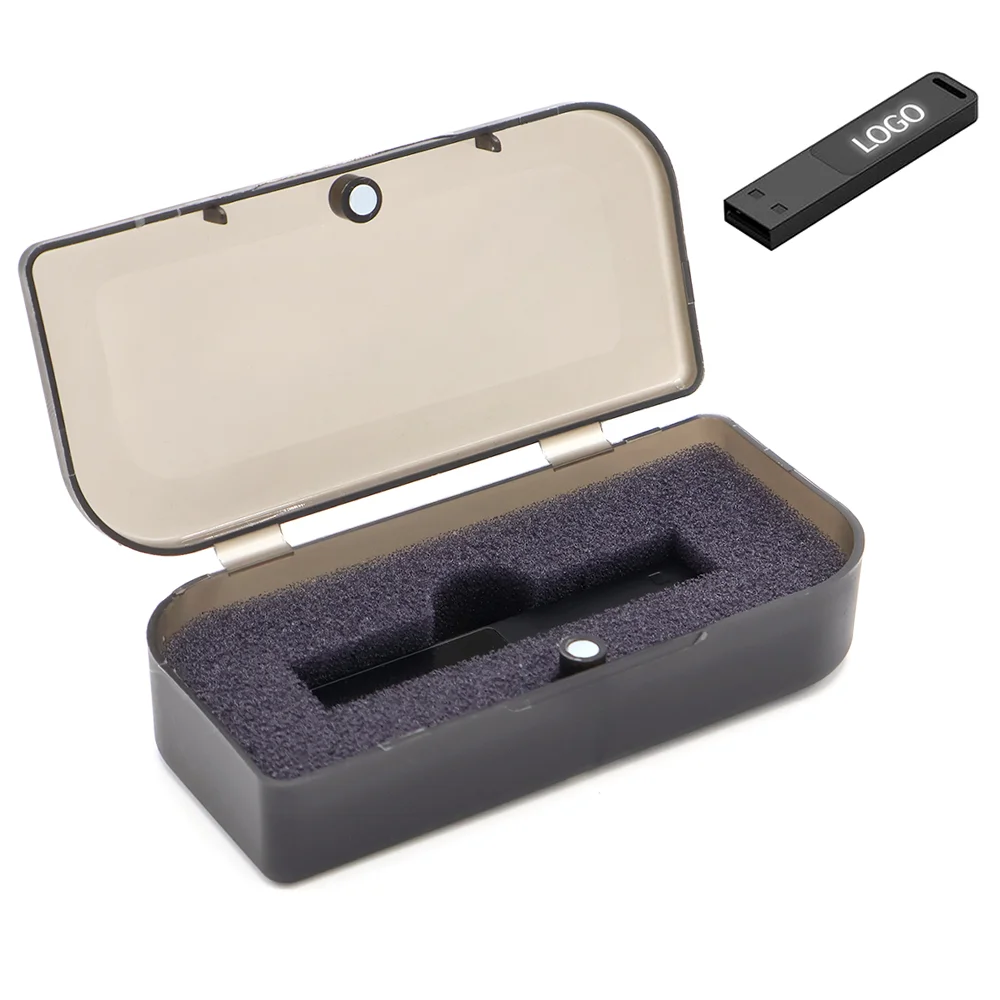 Флешка Suomi 16 Гб в футляре с белой подсветкой