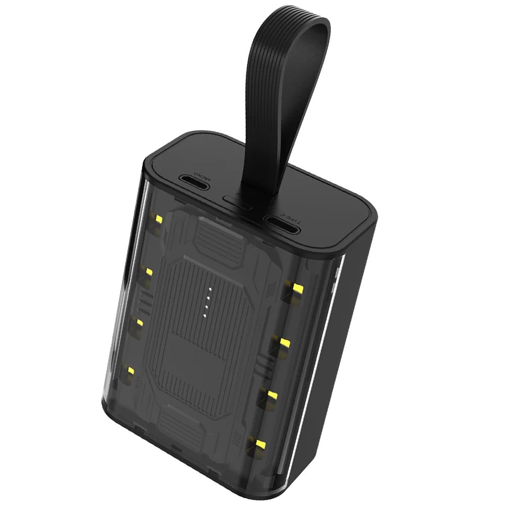 Внешний аккумулятор Courage 5000 Mah черный - фото 2