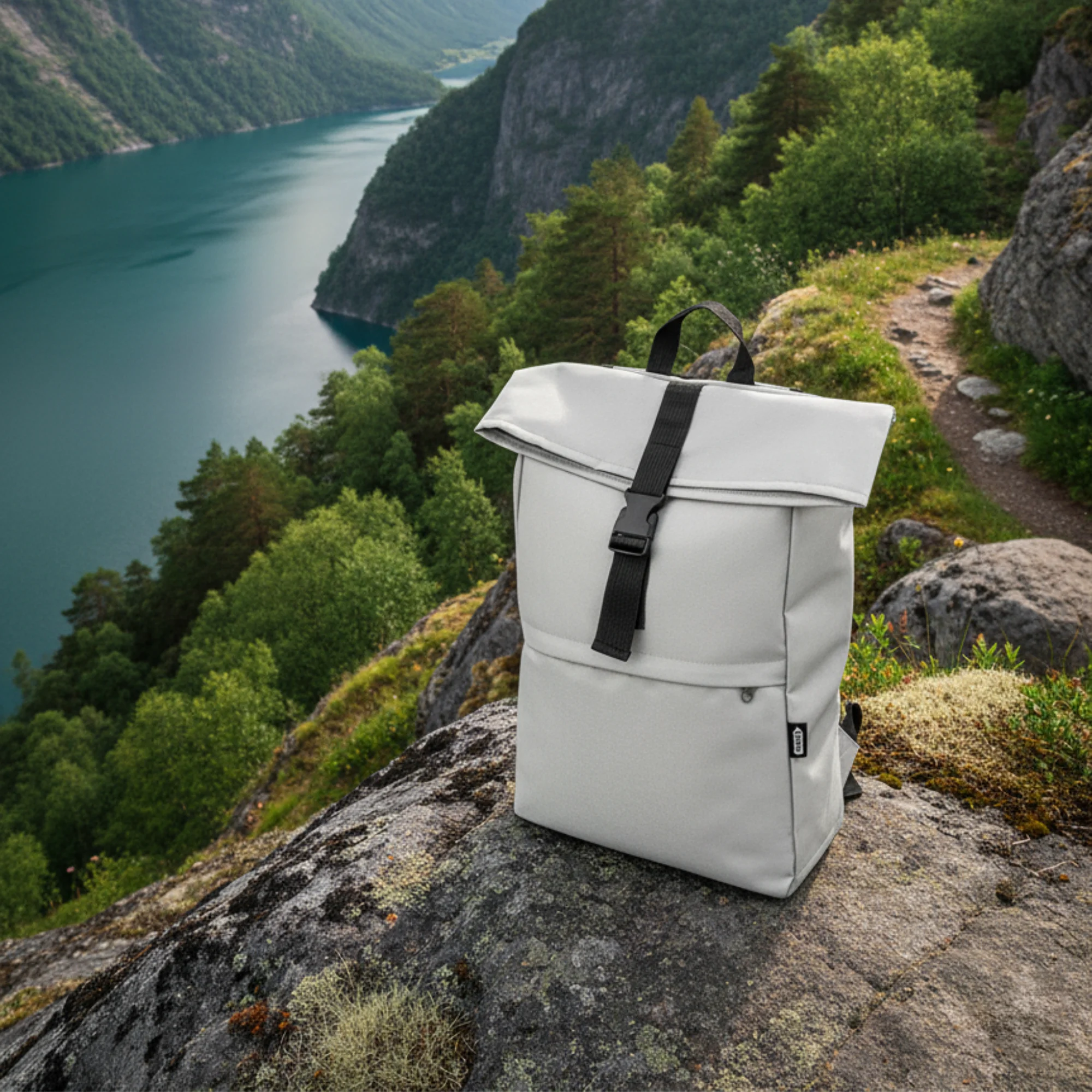 Рюкзак FJORD СЕРЫЙ - фото 4