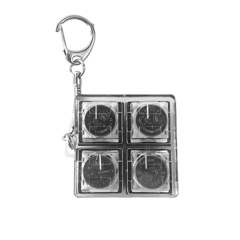 Брелок Press Anti Stress с LED подсветкой, черный - фото 4