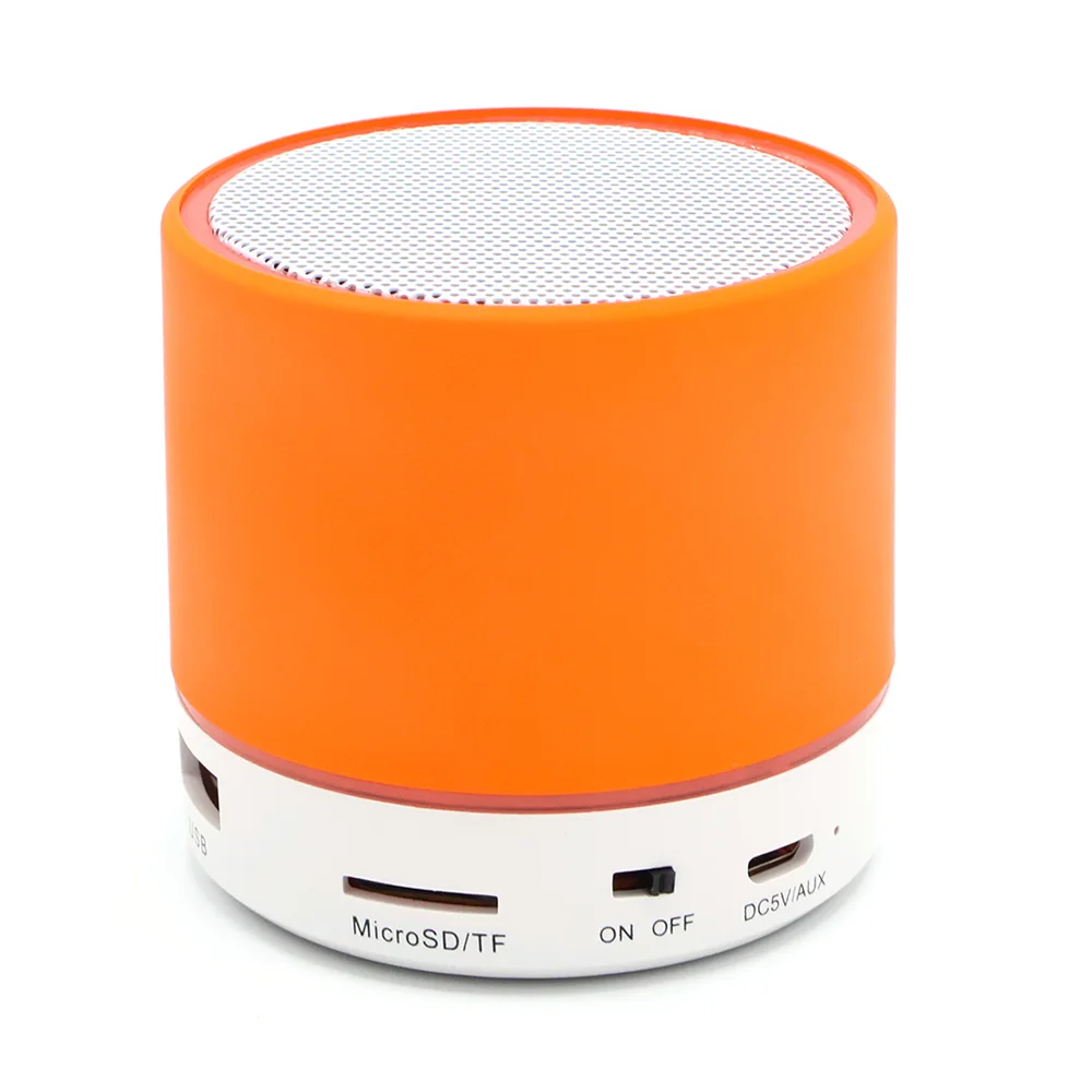 Беспроводная Bluetooth колонка Attilan BLTS01 оранжевая - фото 2