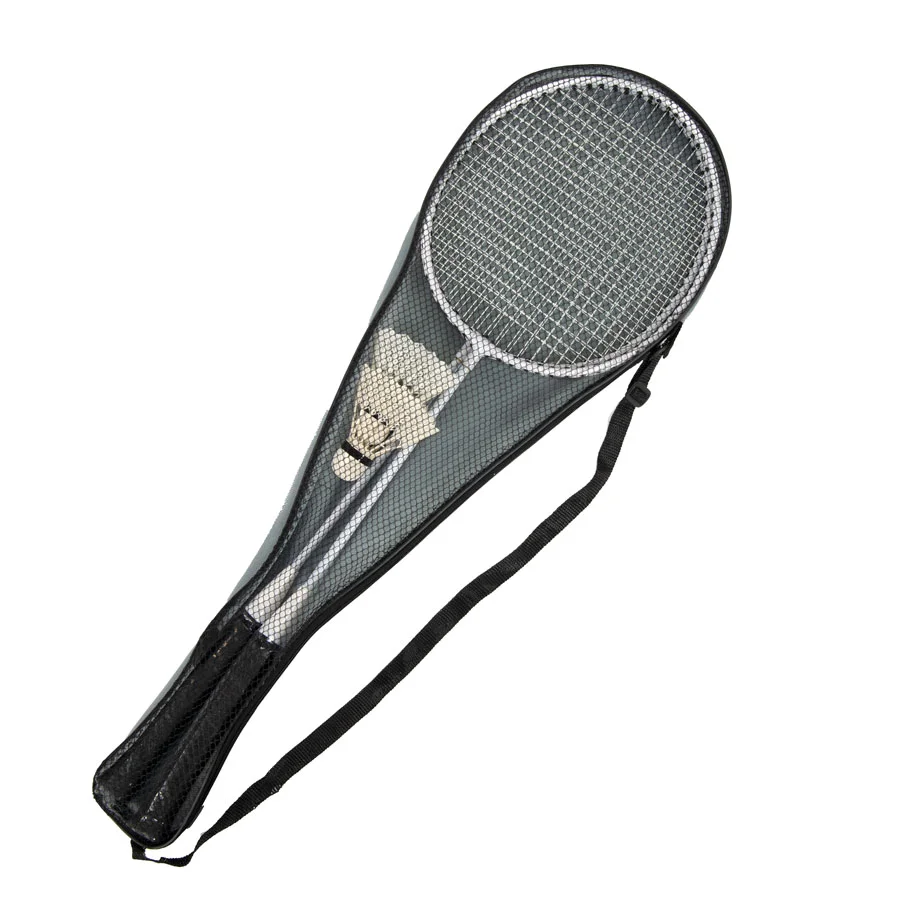 Набор для бадминтона в чехле: 2 ракетки, 2 волана, длина, нетканый материал, металл - фото 2