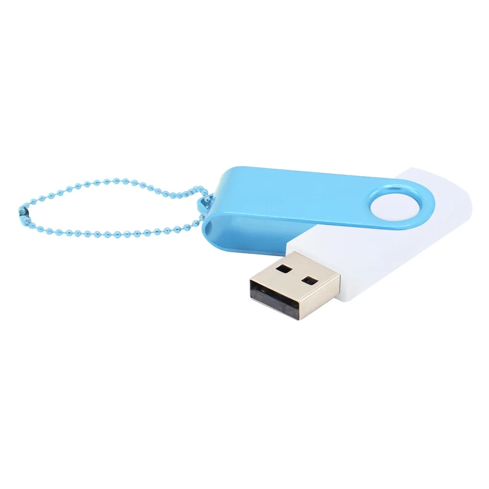 Флешка Designer To Go 2.0 USB 16Gb белый/голубой - фото 2