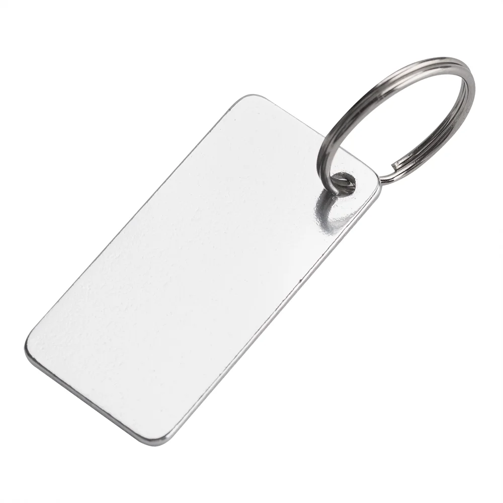 Брелок из переработанного алюминия Convert серебро