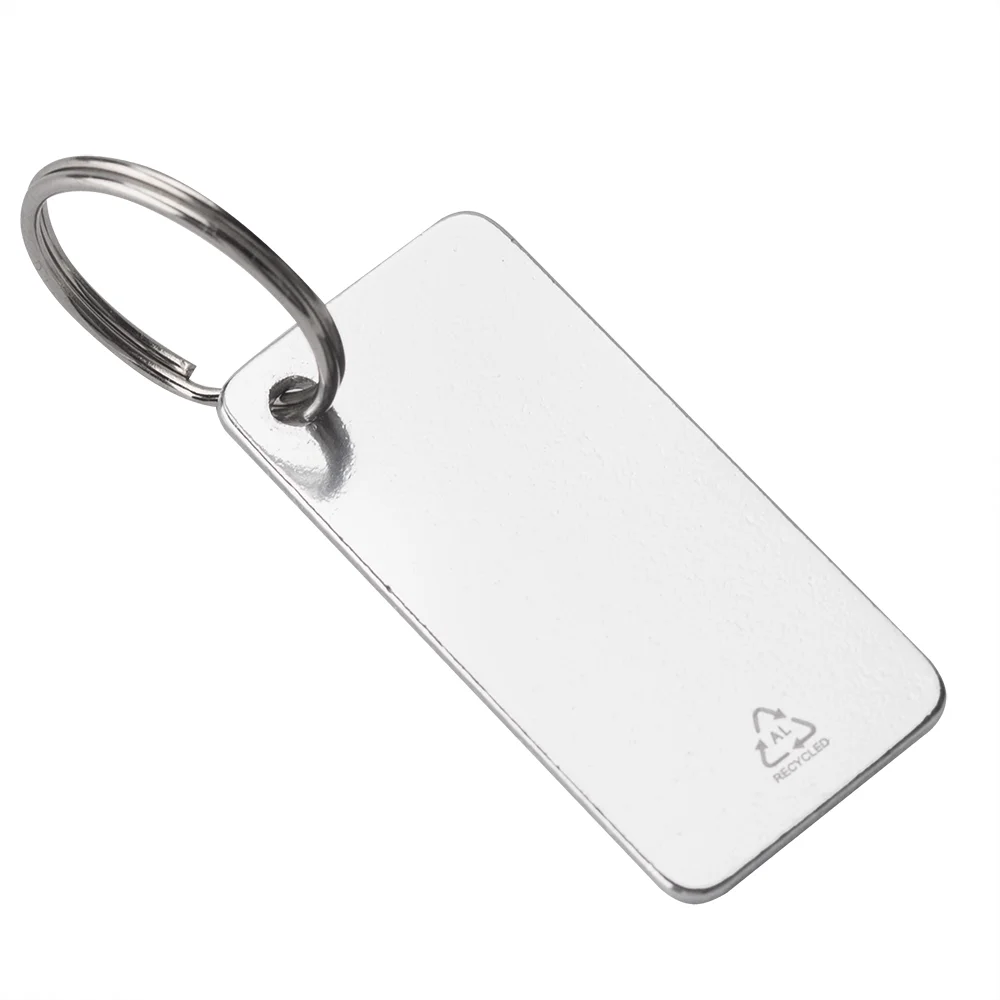 Брелок из переработанного алюминия Convert серебро - фото 3