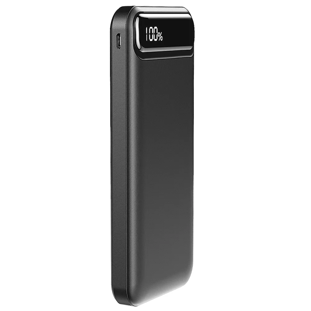 Внешний аккумулятор Groovy 10000 Mah с быстрой зарядкой черный - фото 2