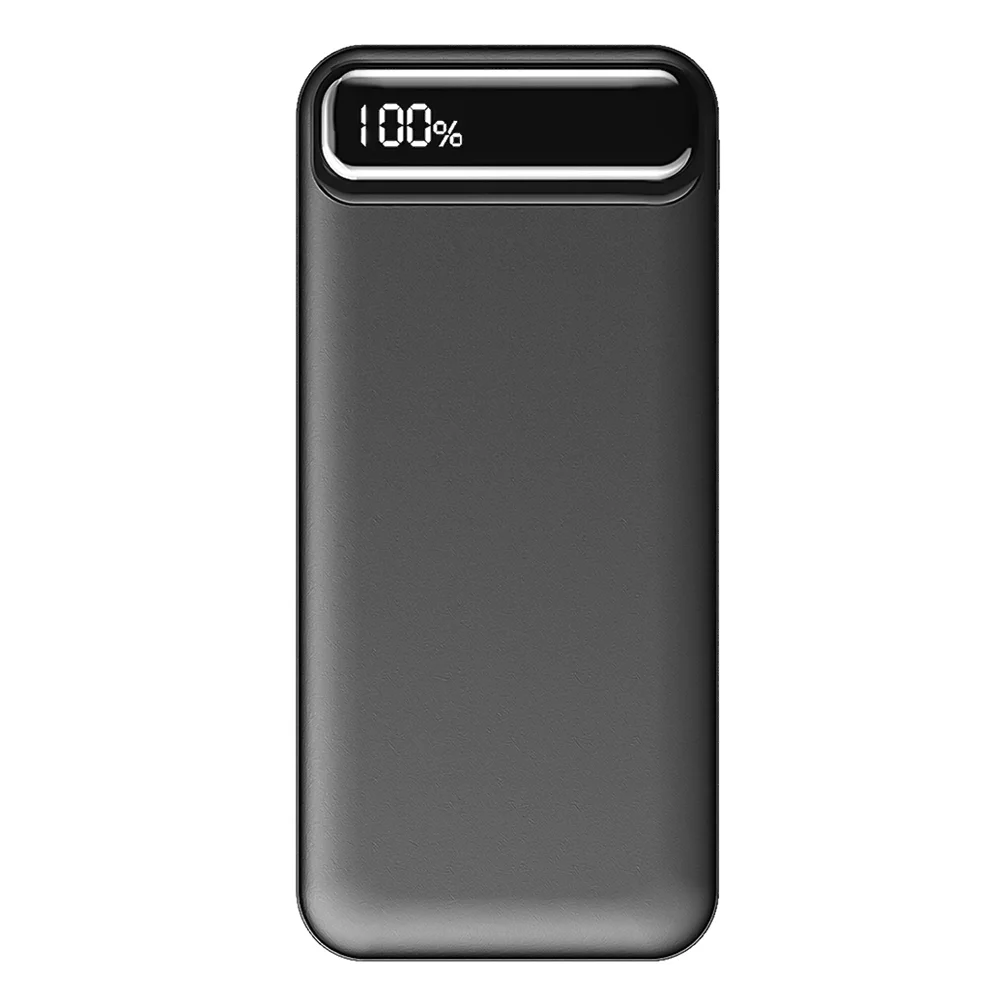 Внешний аккумулятор Groovy 10000 Mah с быстрой зарядкой черный - фото 3