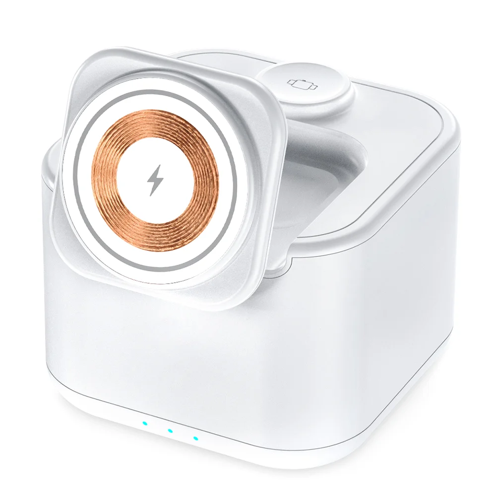 Беспроводная колонка Powerbox 5W с беспроводной зарядкой 15W - фото 1