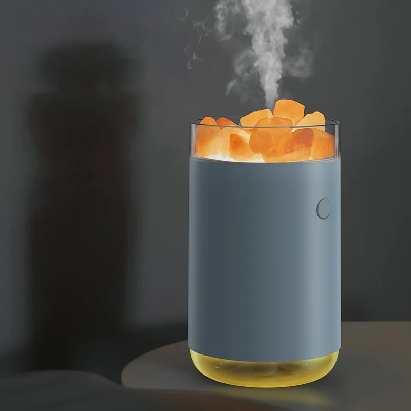 Соляная светодиодная USB лампа-увлажнитель Aura белый - фото 7