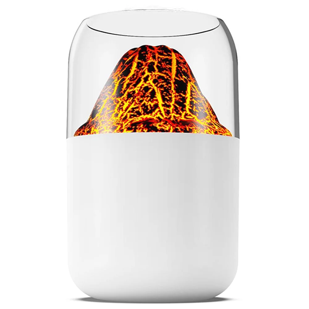 Светодиодный USB увлажнитель-аромадиффузор Volcano 2.0, белый, 300 мл