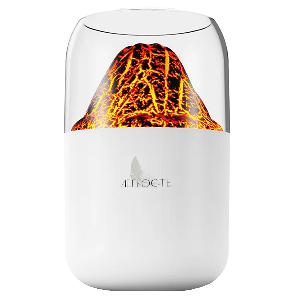 Светодиодный USB увлажнитель-аромадиффузор Volcano 2.0, белый, 300 мл - фото 2