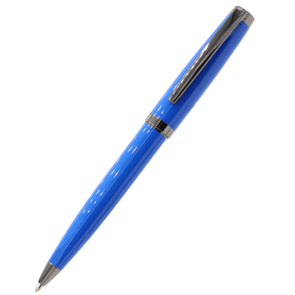 Ручка металлическая Betty светло-синяя - фото 2